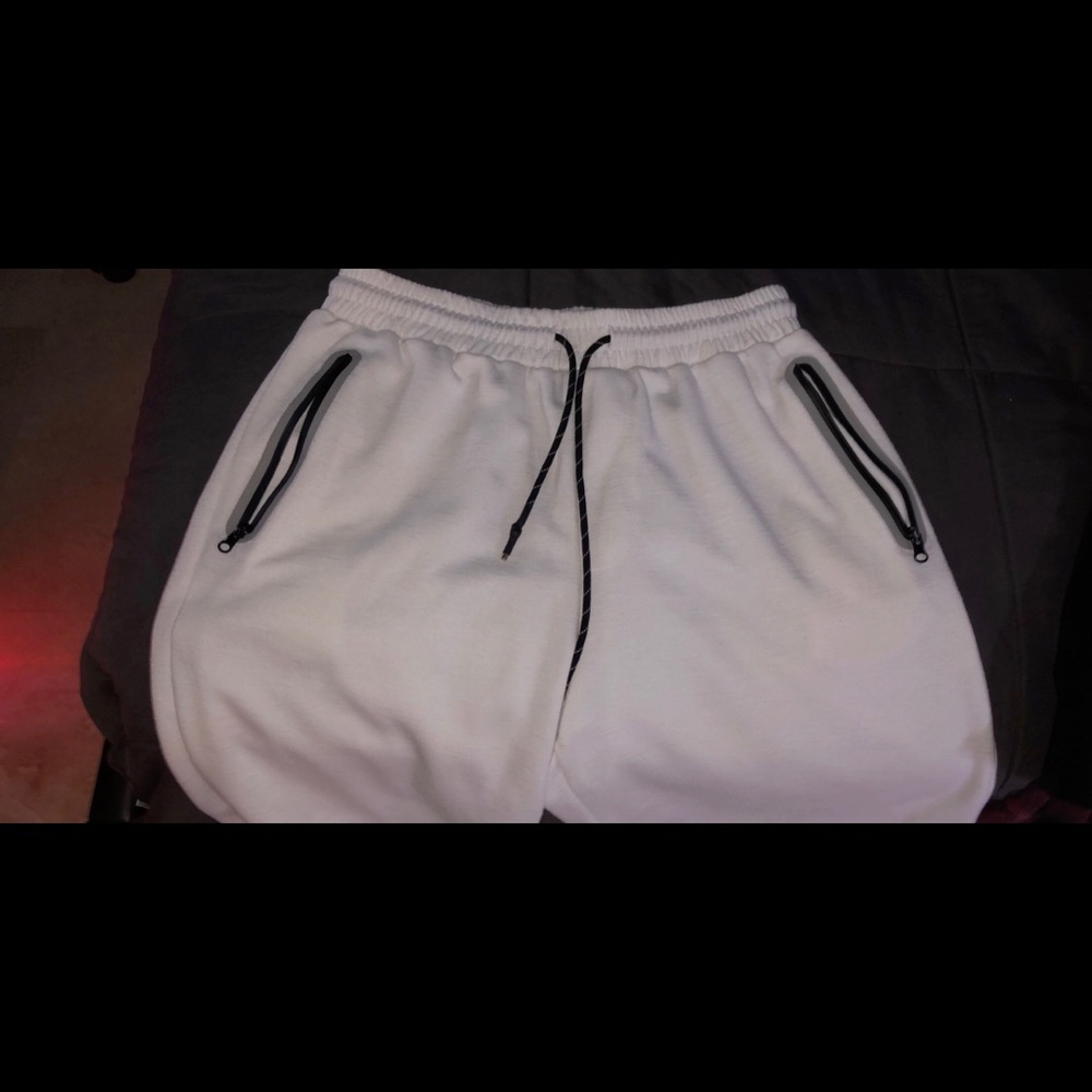 White Shorts
